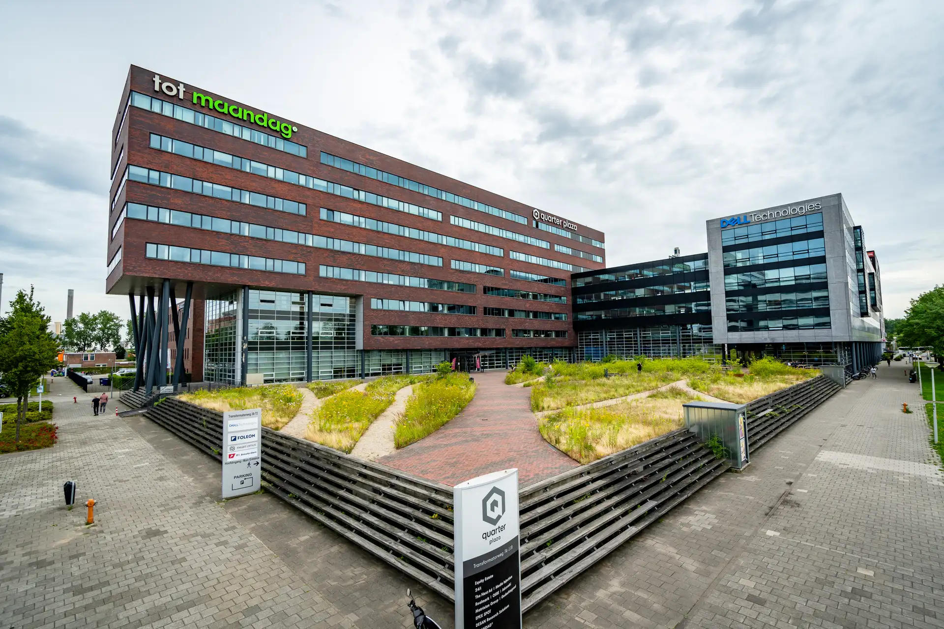Het gebouw waar MARE zich bevindt